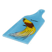 Planche À Découper Un petit oiseau de paradis (Coin)