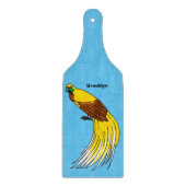 Planche À Découper Un petit oiseau de paradis (Devant)