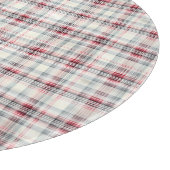 Planche À Découper Un Tartan de Noël Floral Design Series #24 (Coin)