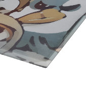 Planche À Découper Un tas d'oiseaux de dessin animé grincheux et idio (Coin)