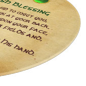 Planche À Découper Un vieux parchemin de bénédiction irlandais (Coin)