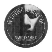 Planche À Découper Un visage endormi à mi-ombre (Devant)