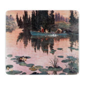 Planche À Découper Une belle capture par John Clymer (Devant)