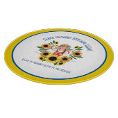 Planche À Découper Une fille ukrainienne gloire à l'Ukraine (Coin)