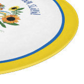 Planche À Découper Une fille ukrainienne gloire à l'Ukraine (Coin)