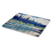 Planche À Découper Une Forêt Sauvage Canadienne Majestueuse. Commande (Coin)