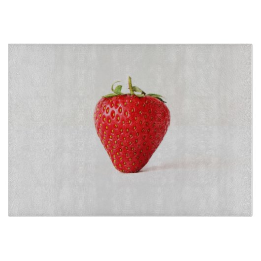 Planche À Découper Une fraise rouge cbcnm (Devant)