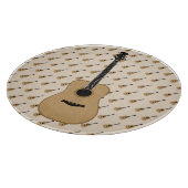 Planche À Découper Une jolie guitare (Coin)