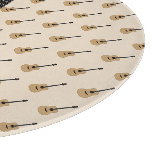 Planche À Découper Une jolie guitare (Coin)