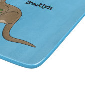 Planche À Découper Une jolie illustration de kangourou australien (Coin)