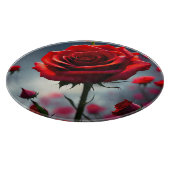 Planche À Découper "Une pierre en fleur : le Rose de Ruby" (Coin)