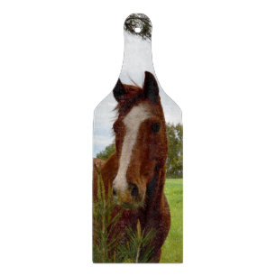 Planche À Découper "Une ruche de la nature : un cheval de châtaignier
