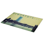 Planche À Découper Une vue sur Francfort et la rivière (Coin)