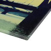 Planche À Découper Une vue sur Francfort et la rivière (Coin)