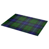Planche À Découper Urquhart tartan bleu vert plaid (Coin)