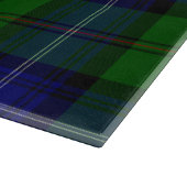 Planche À Découper Urquhart tartan bleu vert plaid (Coin)