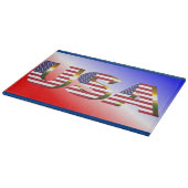 PLANCHE À DÉCOUPER USA (Coin)
