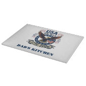 Planche À Découper USA 250 Ans Aigle Américain (Coin)