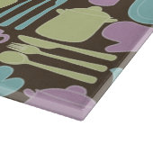 Planche À Découper Ustensiles de cuisine Motif 2 (Coin)