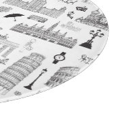 Planche À Découper Vacances dans le motif de l'Europe (Coin)