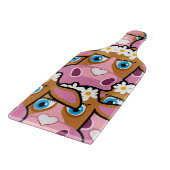 Planche À Découper Vache de la planche à verre (Coin)