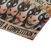 Planche À Découper Vaches détendues (Coin)