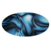 Planche À Découper Vague de soie bleue (Coin)