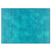 Planche À Découper Vague de turquoise (Devant)