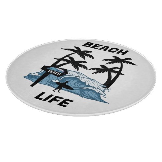 Planche À Découper Vague d'eau amusante (Coin)