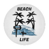 Planche À Découper Vague d'eau amusante (Devant)