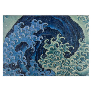 Planche À Découper Vague féminine de Hokusai Océan Vintage