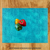 Planche À Découper Vague Turquoise