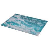 Planche À Découper Vagues de l'océan bleu (Coin)