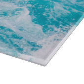Planche À Découper Vagues de l'océan bleu (Coin)