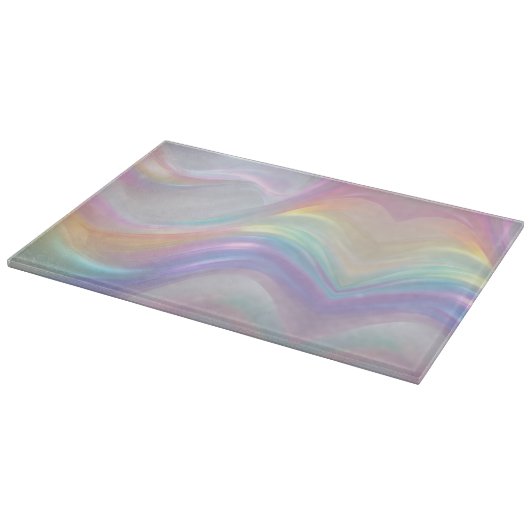 Planche À Découper Vagues de Lumière (Coin)