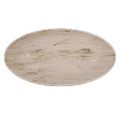 Planche À Découper Vagues d'or : Marbre Abstrait (Coin)