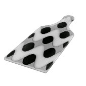 Planche À Découper Vagues noires et blanches (Coin)