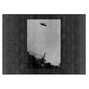 Planche À Découper Vaisseau Spatial Extraterrestre Alien UFO Top Secr
