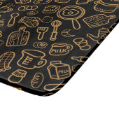 Planche À Découper Vaisselle Noir Brown (Coin)
