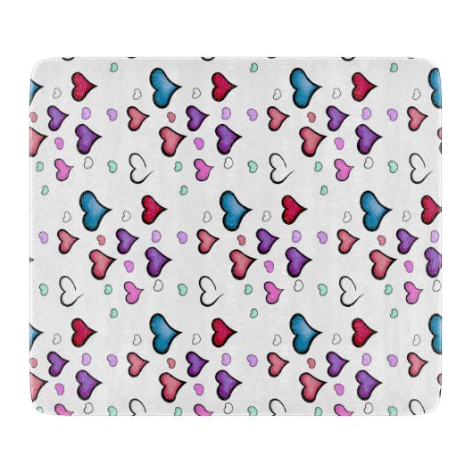 Planche À Découper Valentine's Day Cutting Board (Devant)