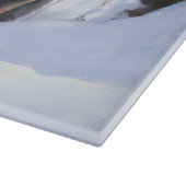 Planche À Découper Vallhund suédois Laisser neiger Noël (Coin)