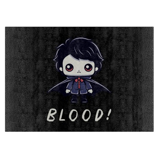 Planche À Découper Vampire gamin (Devant)