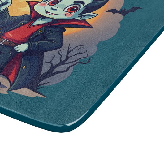 Planche À Découper Vampire mignon avec Lantern Kawaii Halloween (Coin)