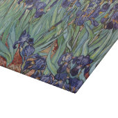 Planche À Découper Van Gogh Irises Peinture impressionniste (Coin)