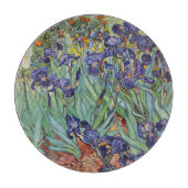 Planche À Découper Van Gogh Irises Peinture impressionniste (Devant)