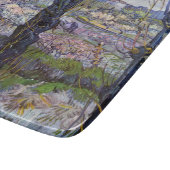 Planche À Découper Van Gogh Vue Arles Jardin Fleuri (Coin)