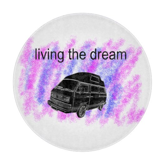 Planche À Découper Van Vie camper van (Devant)