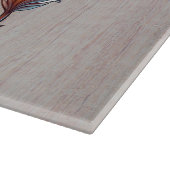 Planche À Découper Veau de Highland occidental rustique (Coin)