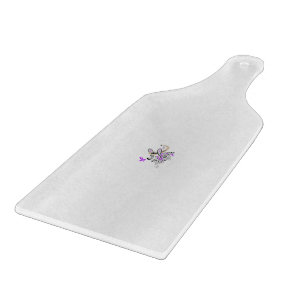 Planche À Découper Vecteur de tatouage fée papillon - Art Floral Vint
