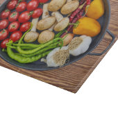 Planche À Découper Vegetable Casserole Dish Graphic with Wood Effect (Coin)